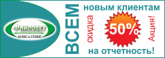 ФинСовет. Акция! Всем новым клиентам скидка 50% на отчетность!